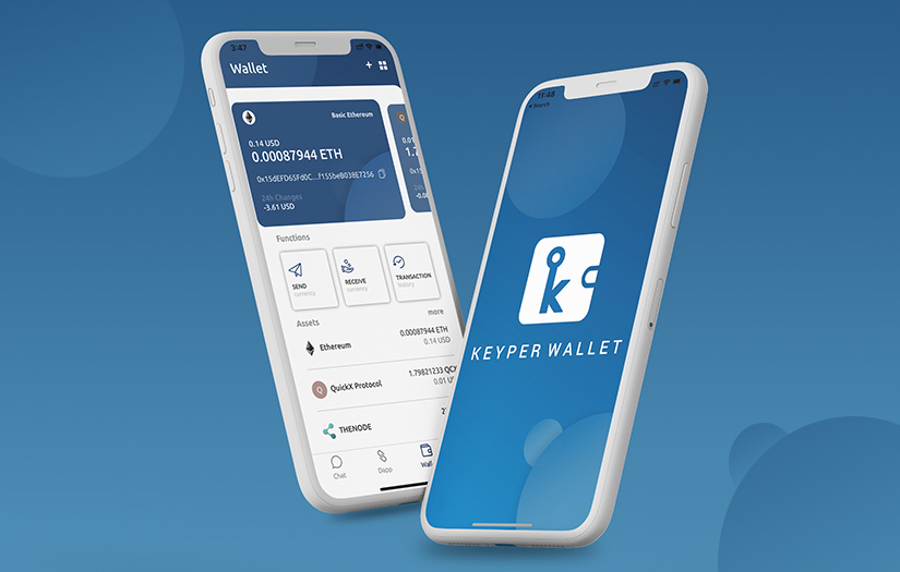 Keyper - Mnemonics-Based Mobile Wallet screenshot 1